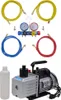 Vakuumpumpe 100 L/min 4-Wege-Verteiler-Manometer Produktbild-Vorschau 1