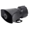 A black alarm horn speaker is shown against a white background. Voir les images du produit