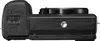 Side view of a black digital camera. Produktbild-Vorschau