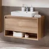 FACKELMANN Natura Badmöbel Set 2 Teile / Keramik Produktbild-Vorschau 2