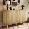 Merax Sideboard mit 2 Schiebetüren und 2 Schubladen, Produktbild-Vorschau 4