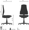 hjh Kancelárske otočné kreslo KIDDY GTI-2 634130 gn Náhľad obrázku produktu 14