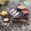 Esschert Design 7dílná sada nádobí pro vaření na ohni černá Náhled obrázku produktu 10