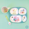 Petit Jour Paris - Menü Tablett Peppa Pig - mélamin, Voir les images du produit 3