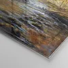 Bilder auf glas - Bach Park Baum - 120x50cm - Glasbilder - Produktbild-Vorschau 5