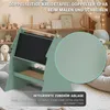 Kindertafel Tannenbaum Kreidetafel doppelseitig Ablagefach Produktbild-Vorschau 3