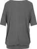LASCANA Strandshirt grau-bedruckt Größe 44/46 Produktbild-Vorschau 2