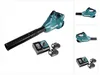 A Makita cordless leaf blower with two batteries and a charger, displayed on a white background. Náhled obrázku produktu