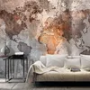Vlies Fototapete - Map Colors 200x140 cm Karten Produktbild-Vorschau 2