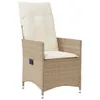 The Living Store 5-tlg. Garten-Essgruppe mit Kissen Beige Produktbild-Vorschau 4