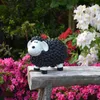Schwarzes Schaf Gartenfigur 23 cm hoch Deko Figur Produktbild-Vorschau 2