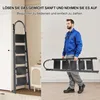 SevenComfort Trittleiter 5 Stufen Stehleiter Klappleiter Produktbild-Vorschau 4
