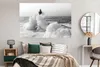 MuchoWow® Poster Leuchtturm - Wasser - Weiß 180x120 cm - Produktbild-Vorschau 4