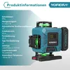 YOFIDRA 16 Linien 4D Laser-Nivelliergerät IP54, Produktbild-Vorschau 15