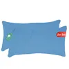Jersey Kissenbezug 2er Set 40x80 cm 100% Baumwolle Eisblau Produktbild-Vorschau 2