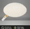 LED Deckenleuchte Dimmbar Fernbedienung Sternendekor CCT Produktbild-Vorschau 2