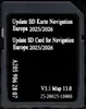 Carte SD Navigation GPS Europe 2025 2026 v13 - A2059062707 Voir les images du produit 2