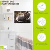 ARTland Wandbild, selbstklebend Heißer Kaffee - dampfender Produktbild-Vorschau 2