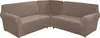 Topchances Velvet Sofa Cover L Shape 5 Seater Corner Sofa Náhled obrázku produktu 10