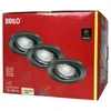 3 x Briloner LED Einbaustrahler Nickel-matt IP23 5,5W GU10 Produktbild-Vorschau 2