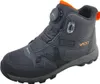 A single gray and orange hiking boot is shown against a white background. Anteprima dell’immagine prodotto
