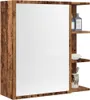 vidaXL Spiegelschrank Altholz-Optik 62,5x20,5x64 cm Produktbild-Vorschau 1