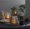 Dekoleuchte/Lampenschirm - D: 15cm, H: 18cm - für E27 Fassungen - outdoor - beige Produktbild-Vorschau