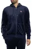 Fila Italo Velours-Kapuzenjacke mit Reißverschluss, Blau M Produktbild-Vorschau 2