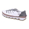 Gemini Damen Sneaker Leder Cutouts sportliche Schnürschuhe Produktbild-Vorschau 25