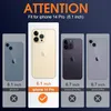 Für iPhone 14 Pro Hülle Schutzhülle Transparent Silikon Produktbild-Vorschau 2