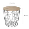 Atmosphera Créateur d'intérieur Korbtisch Kumi Metall Produktbild-Vorschau 14