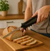 Quigg Elektrický nôž, čierny Náhľad obrázku produktu 2