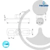 tecuro Schraubrohrsch. M8/M10 verz. 50-55mm, Gewindest. Produktbild-Vorschau 4