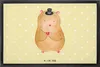 Mr. & Mrs. Panda fußmatte Hamster Hut 60 x 90 cm - Gelb Produktbild-Vorschau 1
