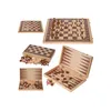 SQUARE - Hra PRESIDENT- 2 v 1 - Šach + Backgammon z dreva - Náhľad obrázku produktu 1