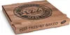 100 Pizzakarton aus Mikrowellpappe kraft 30 x 30 x 4 cm Produktbild-Vorschau 1
