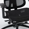Bürostuhl in moderner Mesh-Optik mit Fußstütze  Produktbild-Vorschau 8