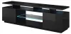 TV-kast EVA, 180x40x56 cm, zwart, glanzend Productafbeelding-voorbeeld 1