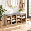 KESPER® Schuhschrank mit Sitzkissen, Sonoma Eiche; Produktbild-Vorschau 5