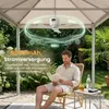 27cm Tragbare Deckenventilator mit Licht Aufladbar 8000mAh Produktbild-Vorschau 6