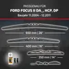 HEYNER® Scheibenwischer mit Heckwischer für FORD FOCUS II Produktbild-Vorschau 2
