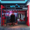 Letto a castello Merax, letto a soppalco 90x200 cm con Anteprima dell’immagine prodotto 1