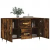 [Home] Sideboard Räuchereiche 100x36x60 cm Holzwerkstoff , Produktbild-Vorschau 4