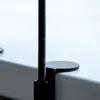 Supporto circolare per davanzale nero misura m Anteprima dell’immagine prodotto 11
