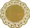 40x Deko-Tortenspitzen rund gold Ø 36 cm Produktbild-Vorschau 1