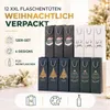 12x sáčky na lahve k Vánocům - Sáček na lahve - Sáčky na Náhled obrázku produktu 3