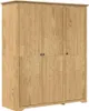 Armoire vidaXL modèle BODO, couleur miel, dimensions : 146 Voir les images du produit 1