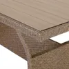 CASARIA® Polyrattan Ecklounge Set WPC Esstisch Ecksofa 2 Produktbild-Vorschau 7