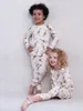 Jungen-Schlafanzüge Giraffe, lange Hosen, lange Ärmel  - Produktbild-Vorschau 2