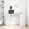 vidaXL Schreibtisch Weiß 120x42x76 cm Holzwerkstoff Produktbild-Vorschau 3